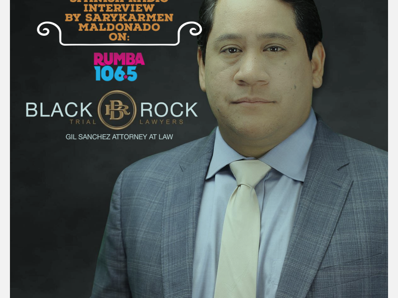 Attorney Gil Sanchez explaining the current state of evictions amid