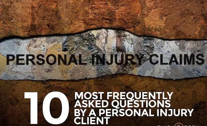 10 Most Frequently Asked Questions by A Personal Injury Client