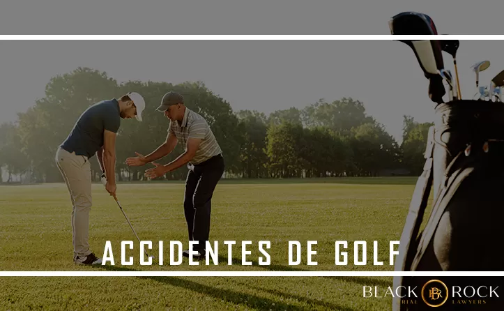 Entrenador y jugador en un campo de golf | Black Rock Law